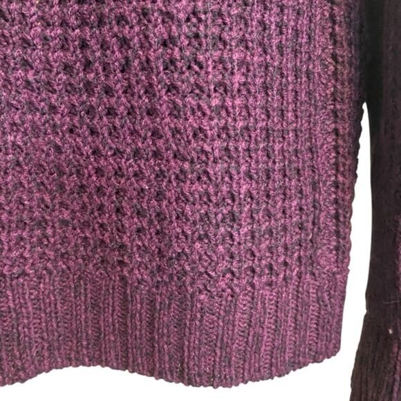 RD style Cotton Blend Chunky Cable Knit Open Front Cardigan NWOT Size XS - Picture 10 of 10